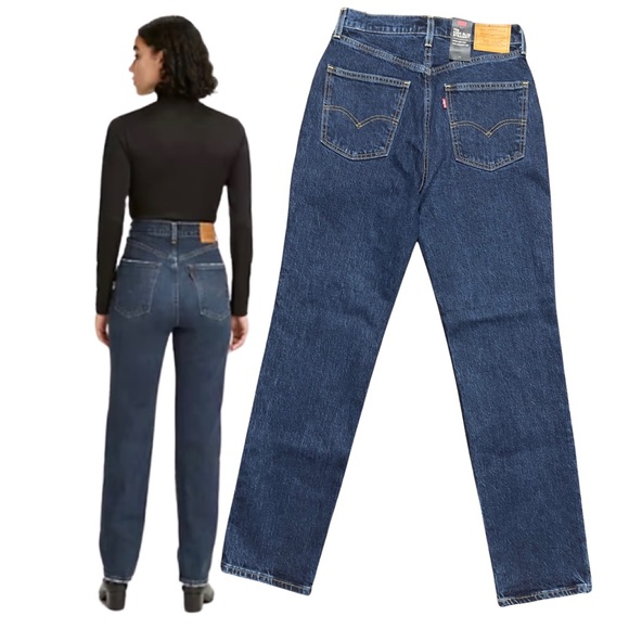 Levis Premium 70s High Slim Straight Jean Sonoma Wash - Picture 12 of 12